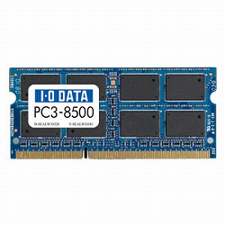 アイ・オー・データ機器 PC3-8500対応 DDR3 204ピン S.O.DIMM 2GB SDY1066-2G