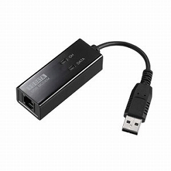 アイ・オー・データ機器 USB接続アナログ56kbpsモデム USB-PM560ER画像