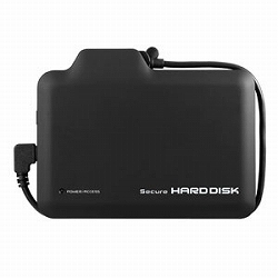 アイ・オー・データ機器 USB2.0/1.1対応セキュリティポータブルHDD 500GB HDPN-HSU500画像