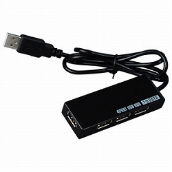 アイ・オー・データ機器 東芝〈レグザ〉対応USB 2.0ハブ USB2-HB4R画像