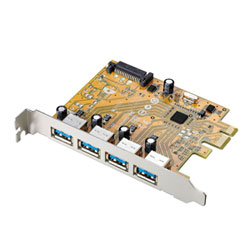 アイ・オー・データ機器 USB3.0対応 PCI Express用インターフェースボード US3-4PEX画像