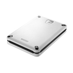 アイ・オー・データ機器 USB 3.0/2.0対応 耐衝撃ポータブルHDD白 1.0TB HDPD-AUT1.0W画像