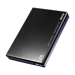 アイ・オー・データ機器 USB3.0対応 ポータブルHDD 黒 1TB HDPC-UT1.0KC画像