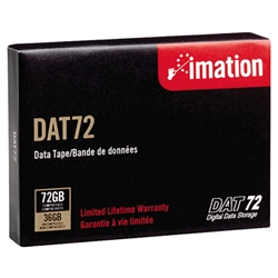イメーション DAT72 4mmデータテープ DAT72規格 170m 非データ圧縮時36GB/データ圧縮時72GB
