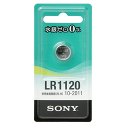 ソニー LR1120-ECO 水銀0%アルカリボタン電池 LR1120画像