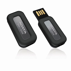 ADATA AUV100-16G-RBK ADATA USBメモリー DashDrive UV100 スリムタイプ USB2.0 16GBモデル