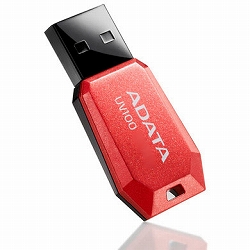 ADATA AUV100-16G-RRD ADATA USBメモリー DashDrive UV100 スリムタイプ USB2.0 16GBモデル