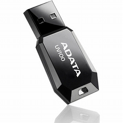 ADATA AUV100-16G-RBL ADATA USBメモリー DashDrive UV100 スリムタイプ USB2.0 16GBモデル