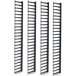 ViC_[GNgbN AR8725 Valueline Vertical Cable Manager for 2 & 4 Post Racks 84 H X 6 W Double-Sided 24