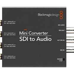 Ｂｌａｃｋｍａｇｉｃ Ｄｅｓｉｇｎ CONVMCSAUD Mini Converter SDI to Audio