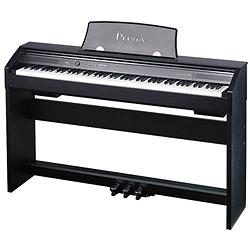 カシオ計算機 PX-750BK デジタルピアノ＜プリヴィア＞ ブラックウッド調
