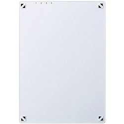  エレコム ESB-MSTA4 スマホ文具 マーカーシート/A4(210mmx297mm)/ソフトタイプ