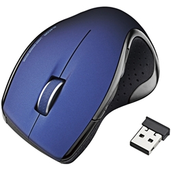  エレコム M-XG1BBRD 5ボタン Bluetooth 3.0対応 BlueLEDマウス EX-G/Mサイズ/レッド