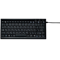 エレコム TK-FCP027BK パンタグラフミニフルキーボード/USB/日本語83キー/ブラック