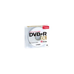 イメーション DVD+R8.5PWCx3J DVD+R DL PCデータ用 8.5GB プリンタブルホワイトプラケース入り3枚画像