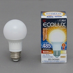 アイリスオーヤマ LDA9L-G-V2 LED電球 広配光 電球色相当 （485lm）画像