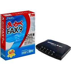 インターコム 0868321 まいと?く FAX 9 Pro モデムパック（シリアル接続）