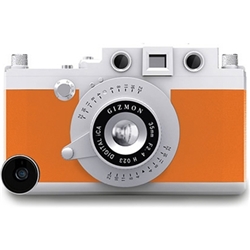 ケンコー・トキナー GIZ-ICA5L-COR GIZMON iPhone5/iPhone5S対応カメラ型ケース iCA5 Limited Colors CELOSIA ORANGE画像