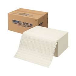 コクヨＳ＆Ｔ EC-S51513S 連続伝票用紙 (企業向けフォーム) (低白色再生紙70) 1 / 3単線 Y15XT11