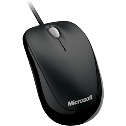 マイクロソフト U81-00084 Compact Optical Mouse 500 USB Port Sesami Black Mac/Win L2