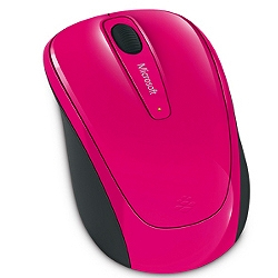 マイクロソフト GMF-00287 Wireless Mobile Mouse 3500 Mac/Win USB Port Magenta Pink