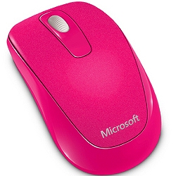マイクロソフト 2CF-00045 Wireless Mobile Mouse 1000 Mac/Win USB Port Magenta Pink