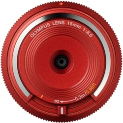 オリンパス BCL-1580 RED ボディーキャップレンズ （レッド）画像