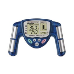 オムロン HBF-306A オムロン 体脂肪計(手で測るタイプ・9人分のメモリー内蔵) HBF-306A(ブルー)