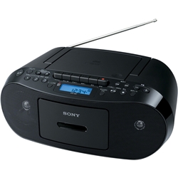 ソニー CFD-S50/B CDラジオカセットコーダー S50 ブラック画像