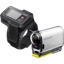 ソニー HDR-AS100VR デジタルHDビデオカメラレコーダー アクションカム ライブビューリモコン付画像