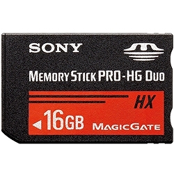 ソニー MS-HX16B メモリースティック PRO-HG デュオ HX 16GB