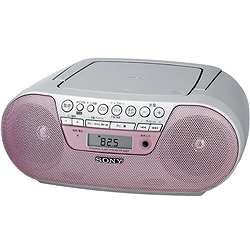 ソニー ZS-S10CP/P CDラジオ S10CP ピンク