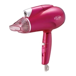 小泉成器 KHD2200VP ナノイオンスチームヘアドライヤー・W効果で髪に潤い＜BACKSTAGE STEAMY＞ピンク画像