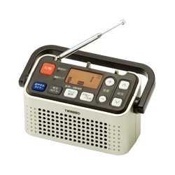 ツインバード工業 AV-J135G 3バンドラジオ付ワイヤレス手元スピーカー画像