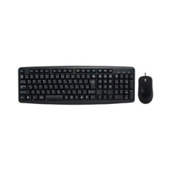 サイズ SCY-2IN1-BK USB Pure Keyboard & Mouse黒