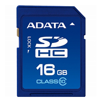 SDHCカード 16GB　ADATA　ASDH16GCL10-R