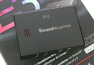 Sound Blaster E3
USBオーディオインターフェース&ヘッドホンアンプ