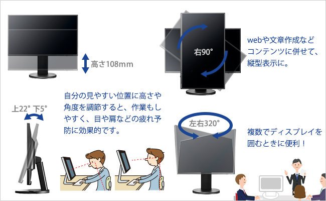 アイ オー データ機器 5年保証 LCD-HC241XDB 23.8型ワイド液晶 