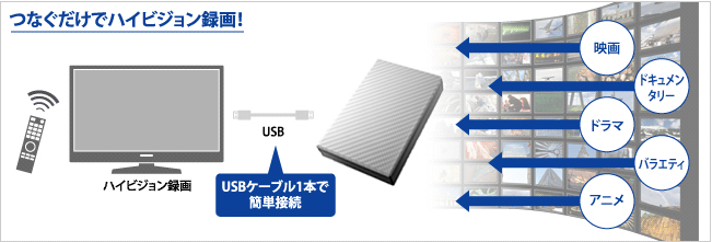 IO DATA HDPT-UTS500BR : ハードディスク・NAS | IO DATA通販 アイオー