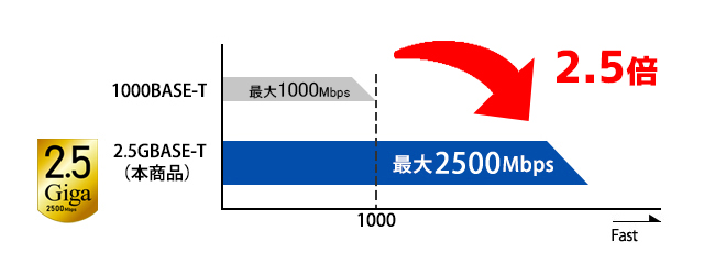 2.5GbpsΉ̍ʐM