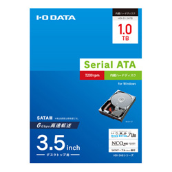 IO DATA HDI-S1.0A7B : ハードディスク・NAS | IO DATA通販 アイオープラザ