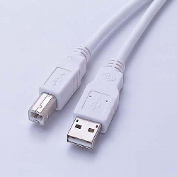 ロアス ZUH-20W-P USB ver2.0対応ケーブル 2m(バルク)