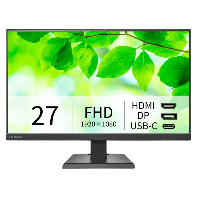 LCD-C272SDB/27インチ フルHD液晶モニター ブラック
