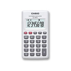 カシオ計算機 LC-797A-N パーソナル電卓カードタイプ8桁