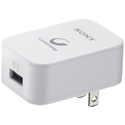 ソニー CP-AD2 ソニー製USBポータブル電源専用ACアダプターセット（50cm・USBケーブル同梱）ホワイト