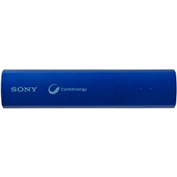 ソニー CP-ELSVPL スマホ用USB出力機能付コンパクトスティック型ポータブル電源 2．000mAh ブルー