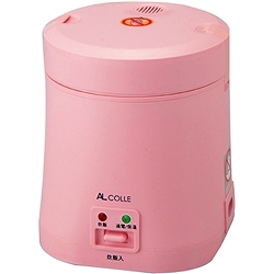 小泉成器 ARC103P ミニライスクッカー 0.5〜1.5合炊き ピンク