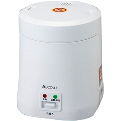 小泉成器 ARC103W ミニライスクッカー 0.5〜1.5合炊き ホワイト