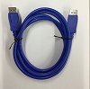 ゲーミングディスプレイ用DisplayPortケーブル（青色）